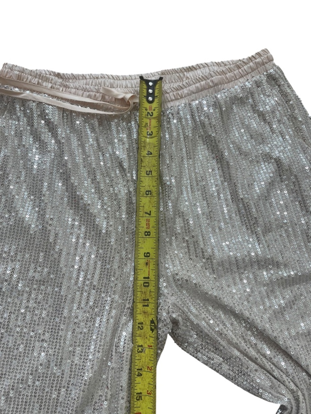 Main Strip Women's High-Waist Straight-Leg Trousers Size Large - Picture 6 of 14